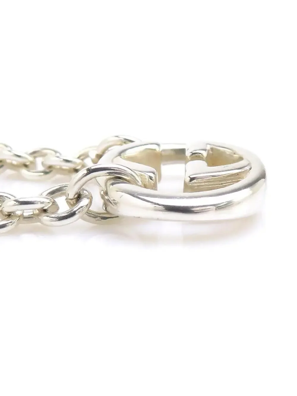 Auth Gucci Interlocking G Necklace #302725G19B